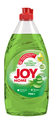 Гель для мытья посуды Алоэ вера JOY HOME, 1100 мл